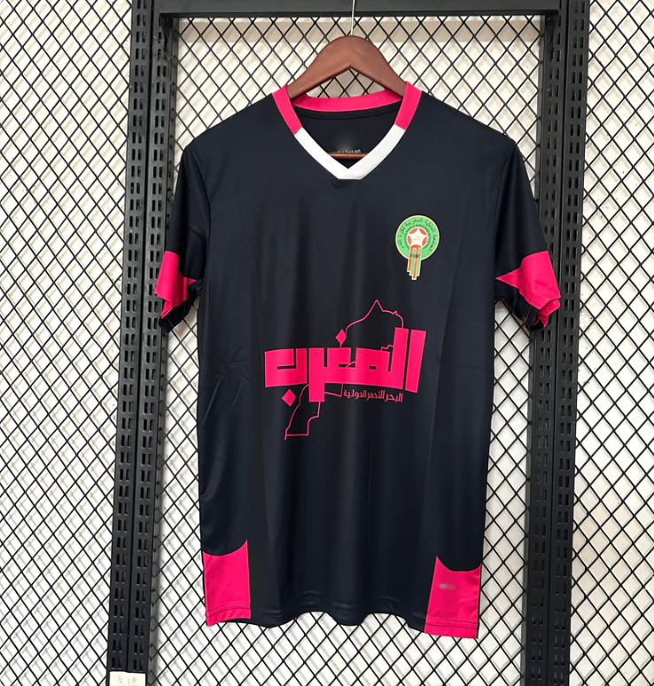 Maillot Maroc Concept Noir Rose