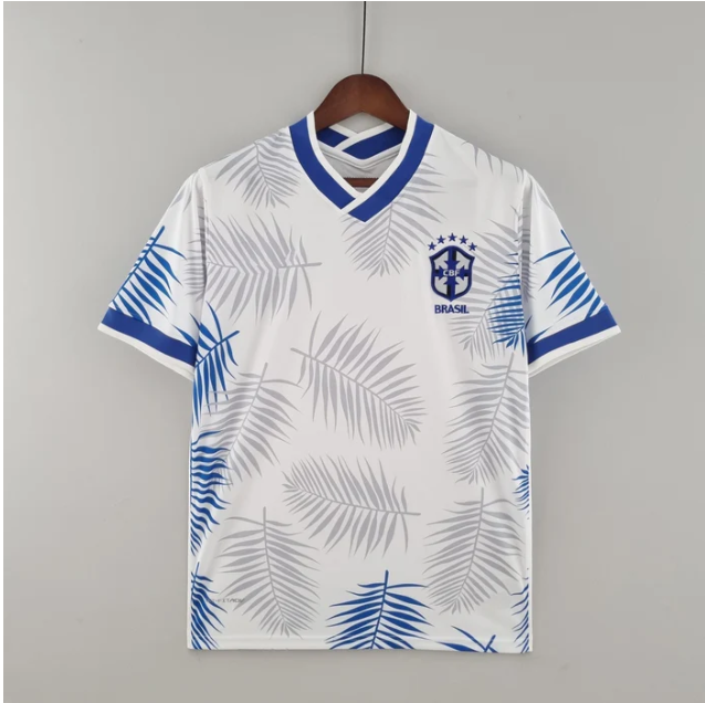 Maillot Brésil Bleu et Blanc 2022