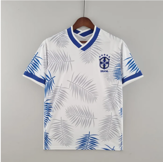Maillot Brésil Bleu et Blanc 2022