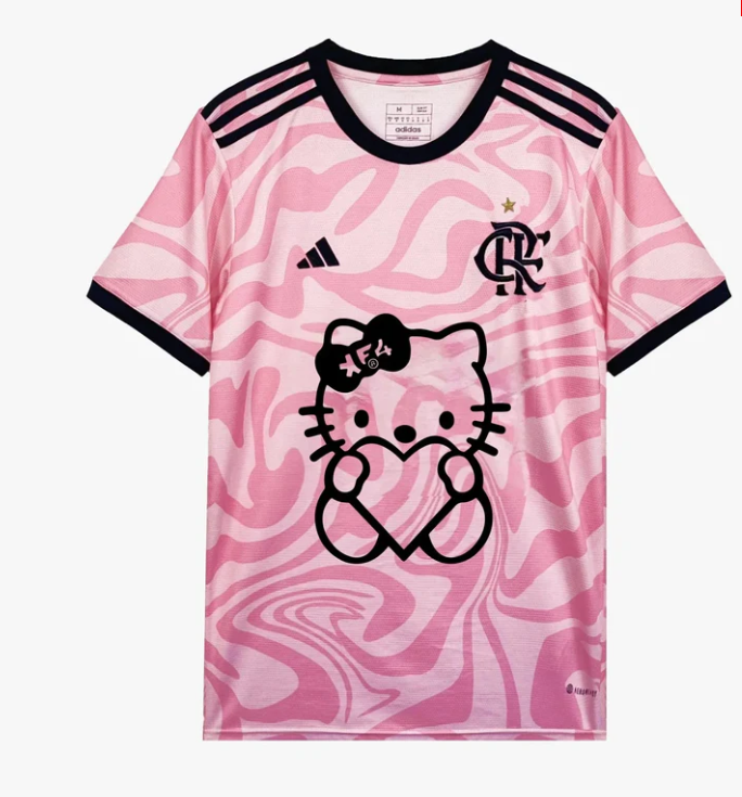 Maillot Third Flamengo x Hello Kitty 23/24