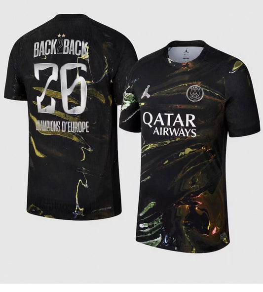 Maillot Psg Night Édition "Back 2 Back" 2025/2026